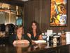 Photo of Co-founders Julie & Shirley at the "bar"